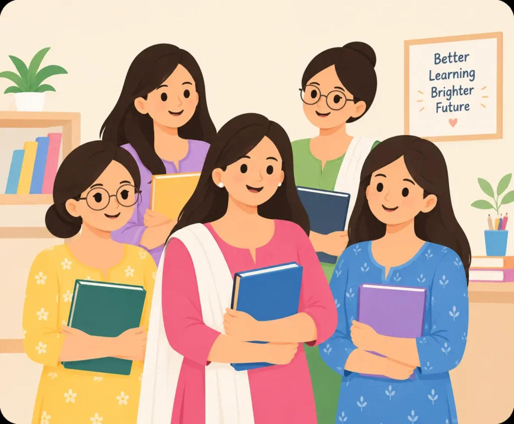 Female tutor in Lucknow